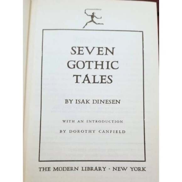 1961 Seven Gothic Tales Isak Dinesen / Karen Blixen Modern Library Hardcover - Picture 7 of 8